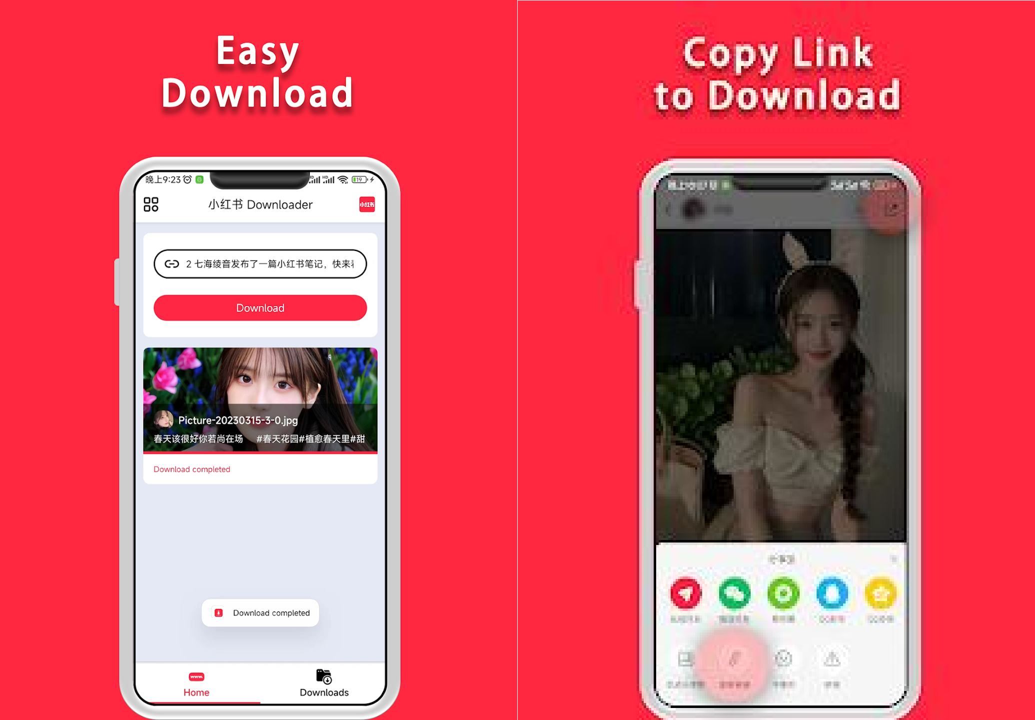 小红书下载器Downloader v1.1.5高级版  第1张