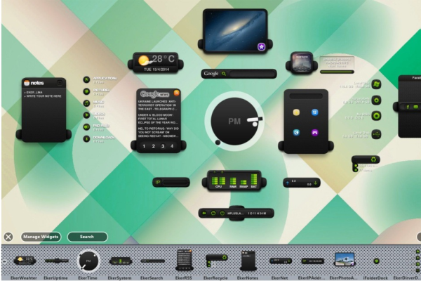 超级桌面工具Xwidget v1.9.22  第1张