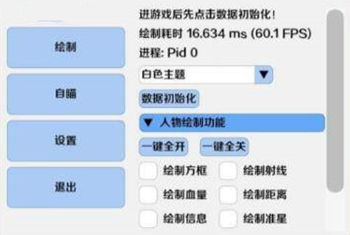 香肠派对镜花辅助免费版(绘制距离血量方框)V3.2