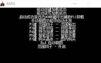 DNF内部AMG辅助V6.30_DNF端游独家弱怪钩子稳定神器