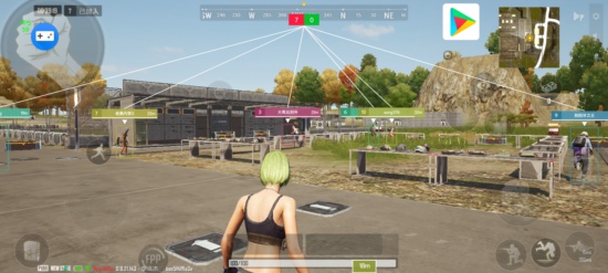 PUBG未来之役手游魔术师安卓版辅助(人物显敌绘制)