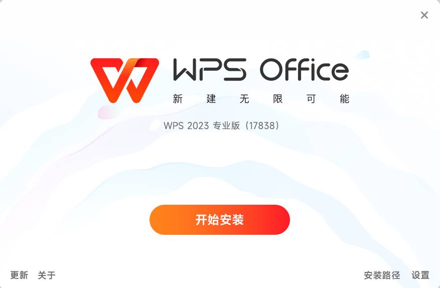 WPS Office 2023 v12.8.2.17838 专业特别版  第1张