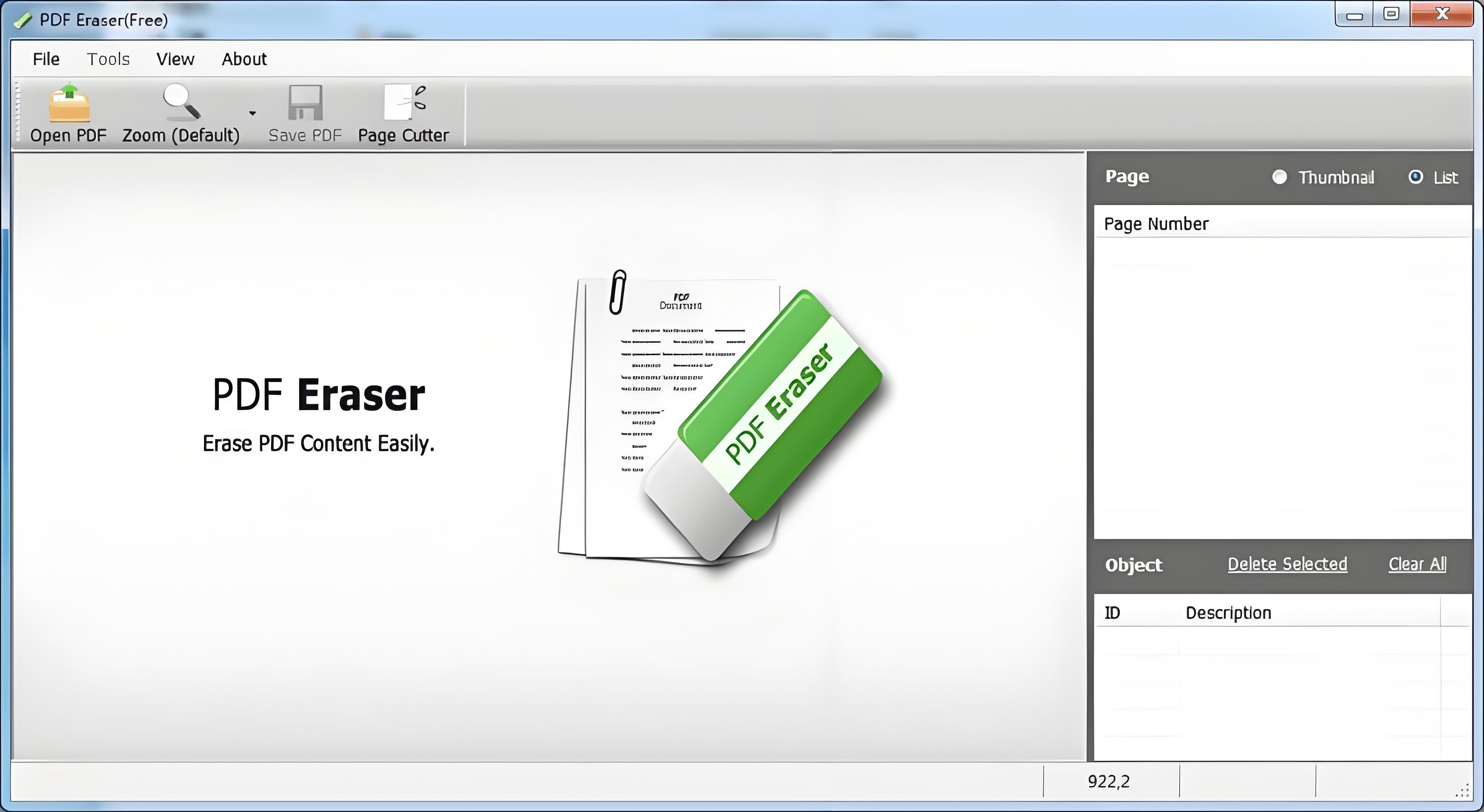 PDF Eraser橡皮擦工具v1.9.9  第1张
